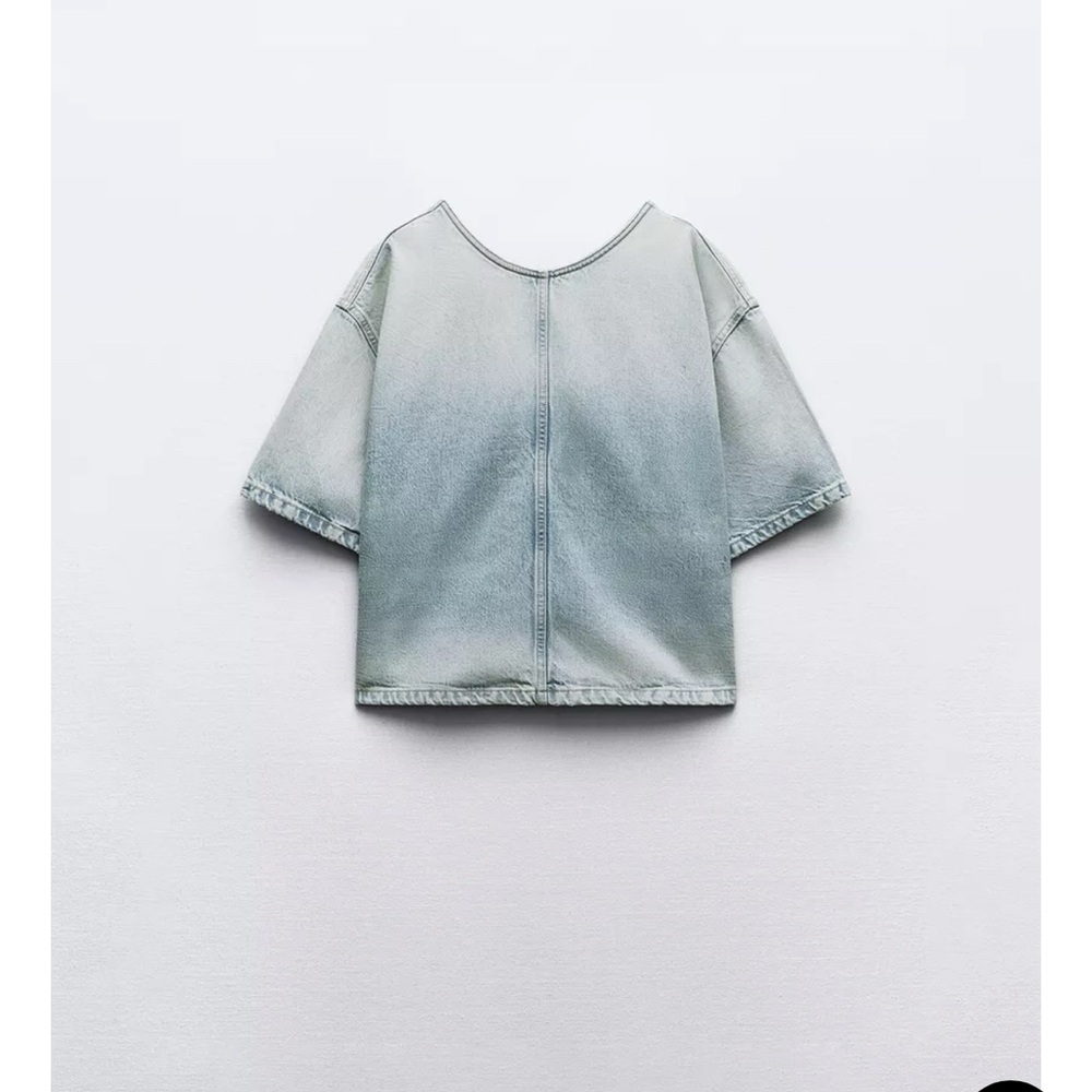 NWT Zara Denim Shirt